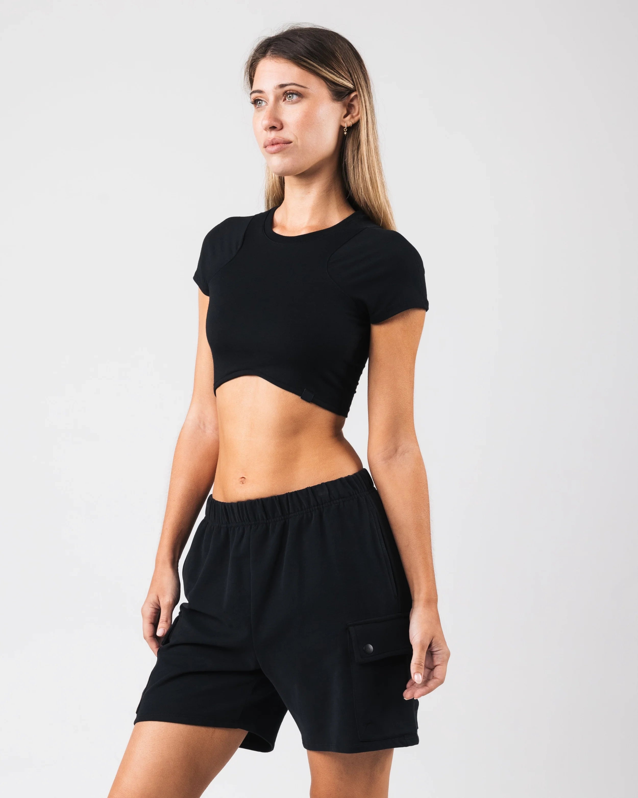 Angled Crop Tee