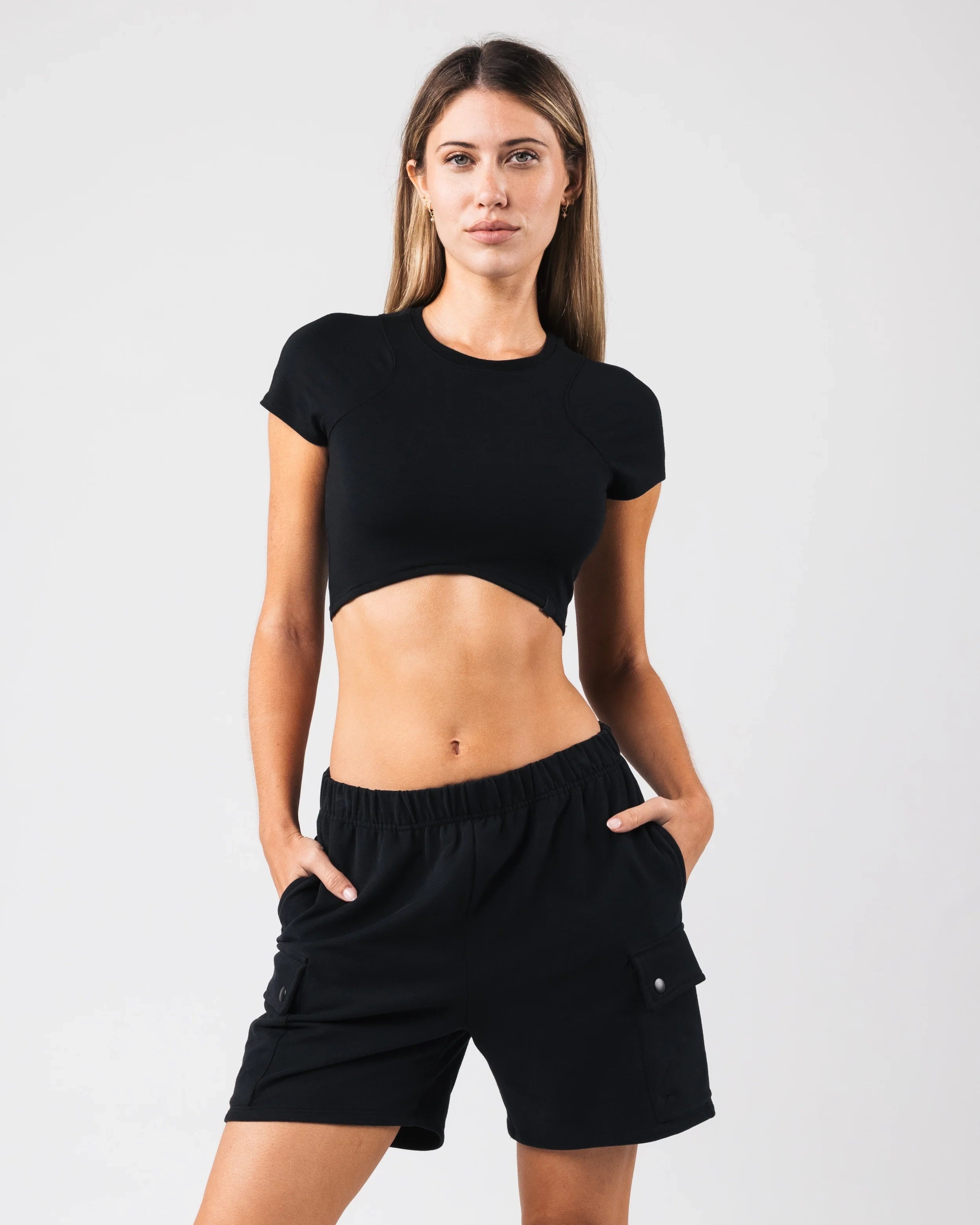 Angled Crop Tee