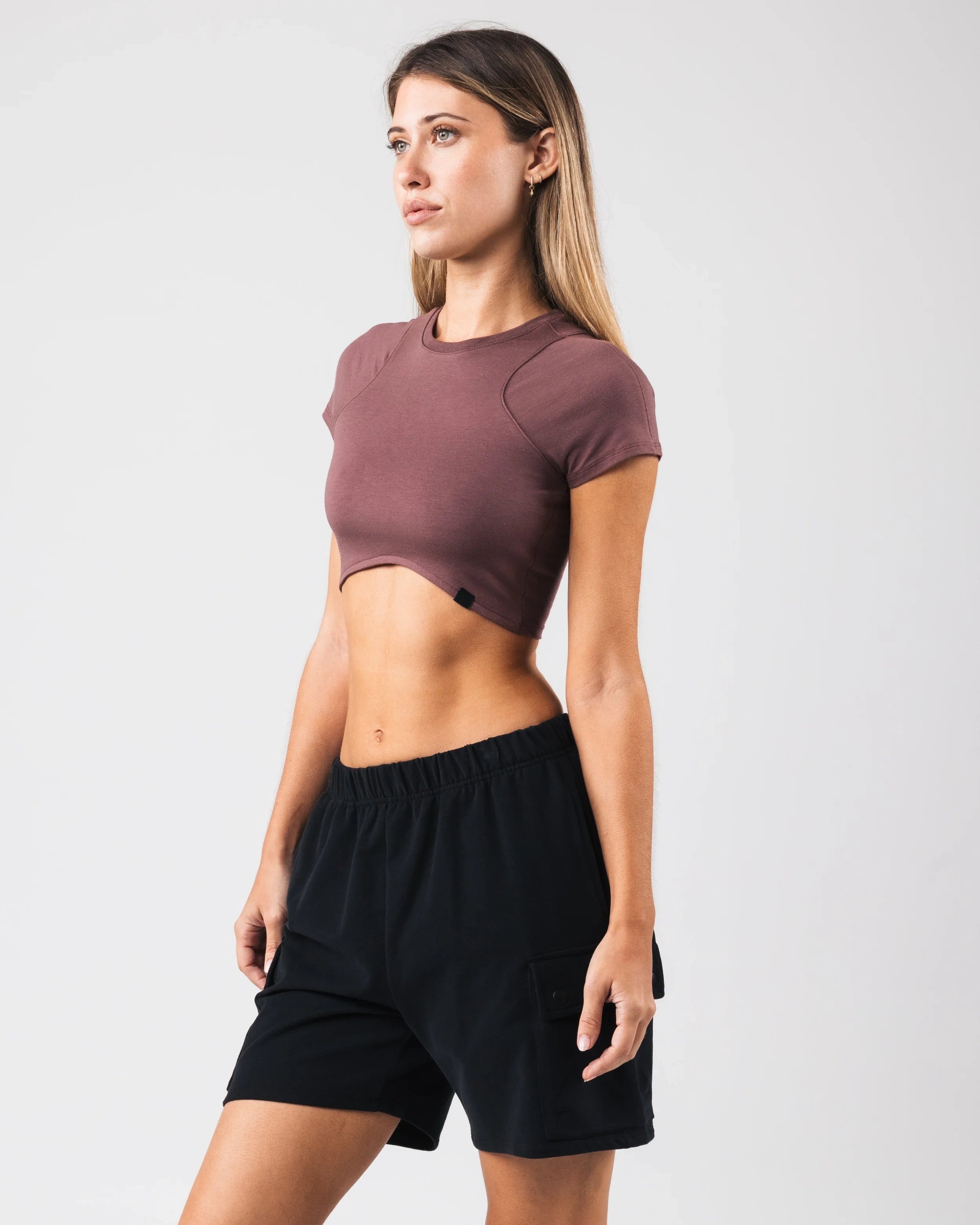 Angled Crop Tee