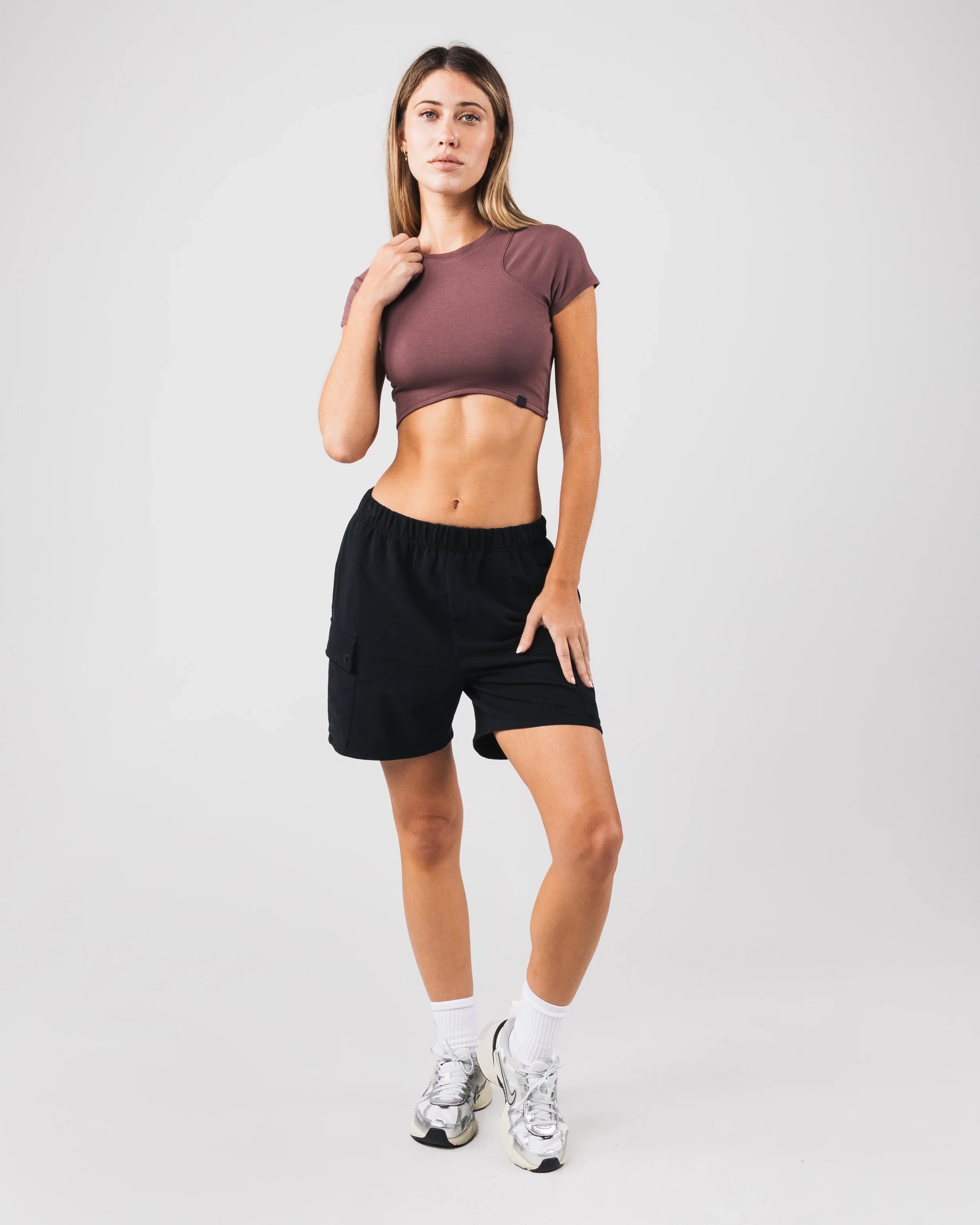 Angled Crop Tee