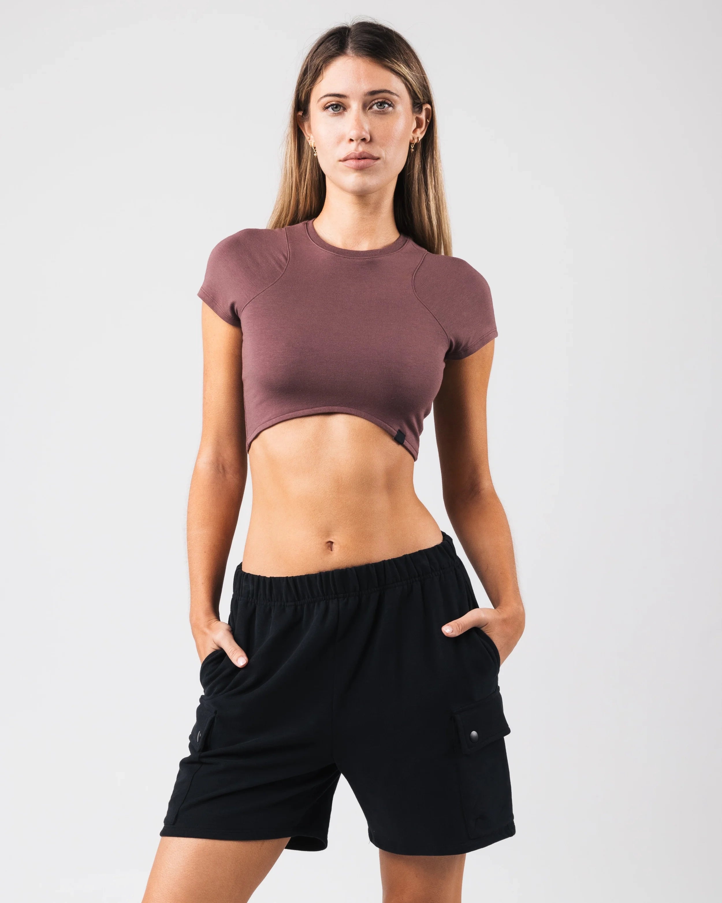 Angled Crop Tee