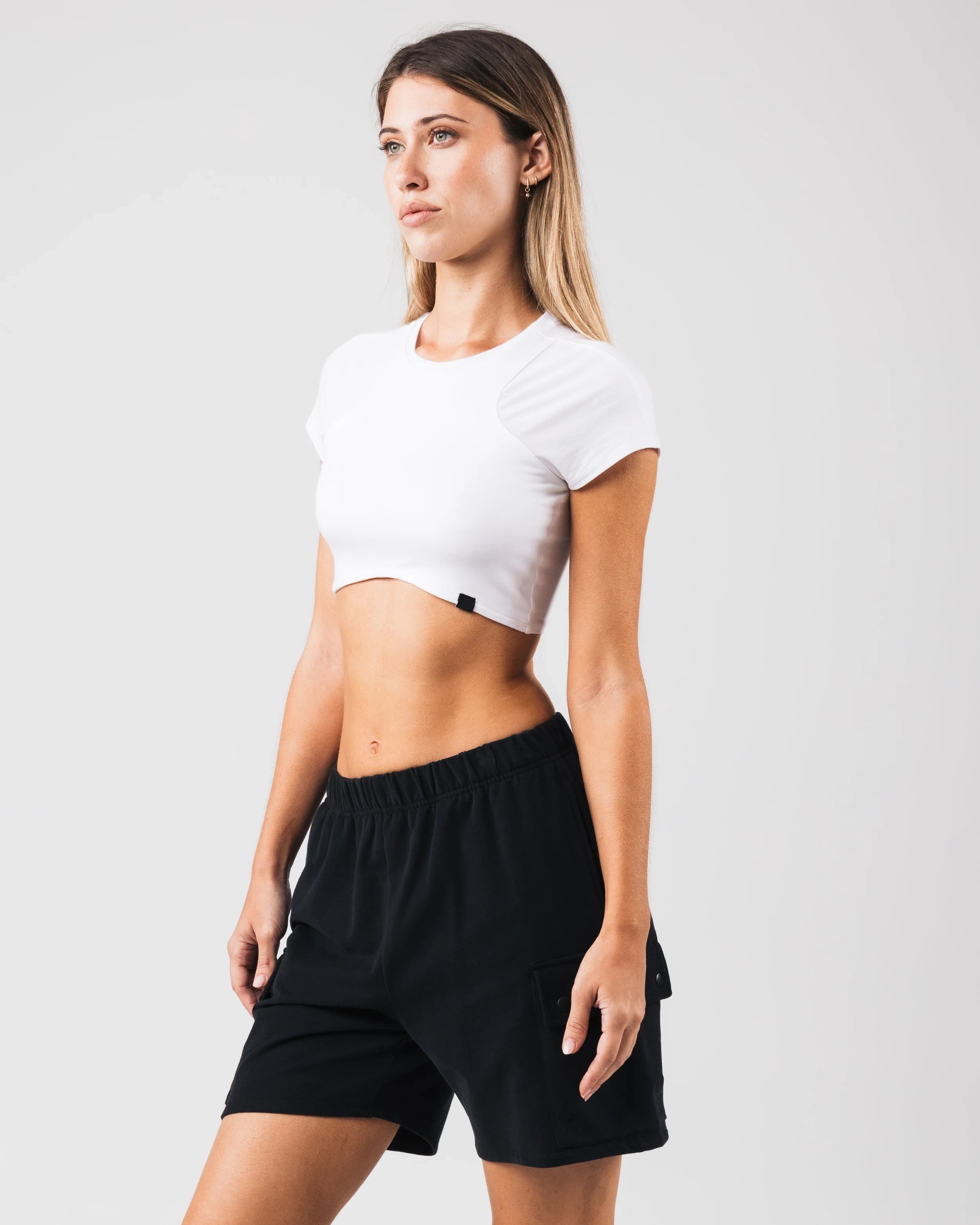 Angled Crop Tee
