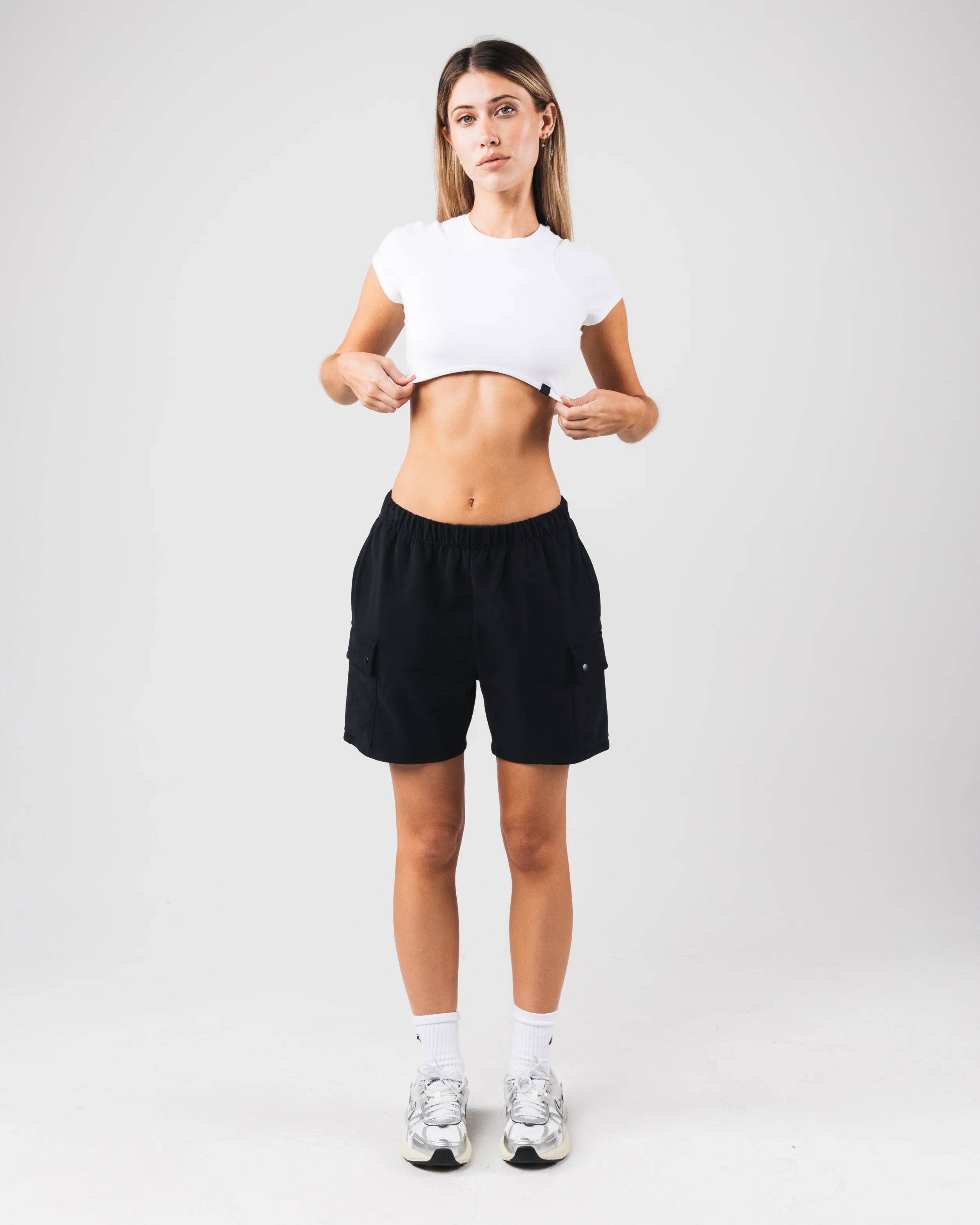 Angled Crop Tee