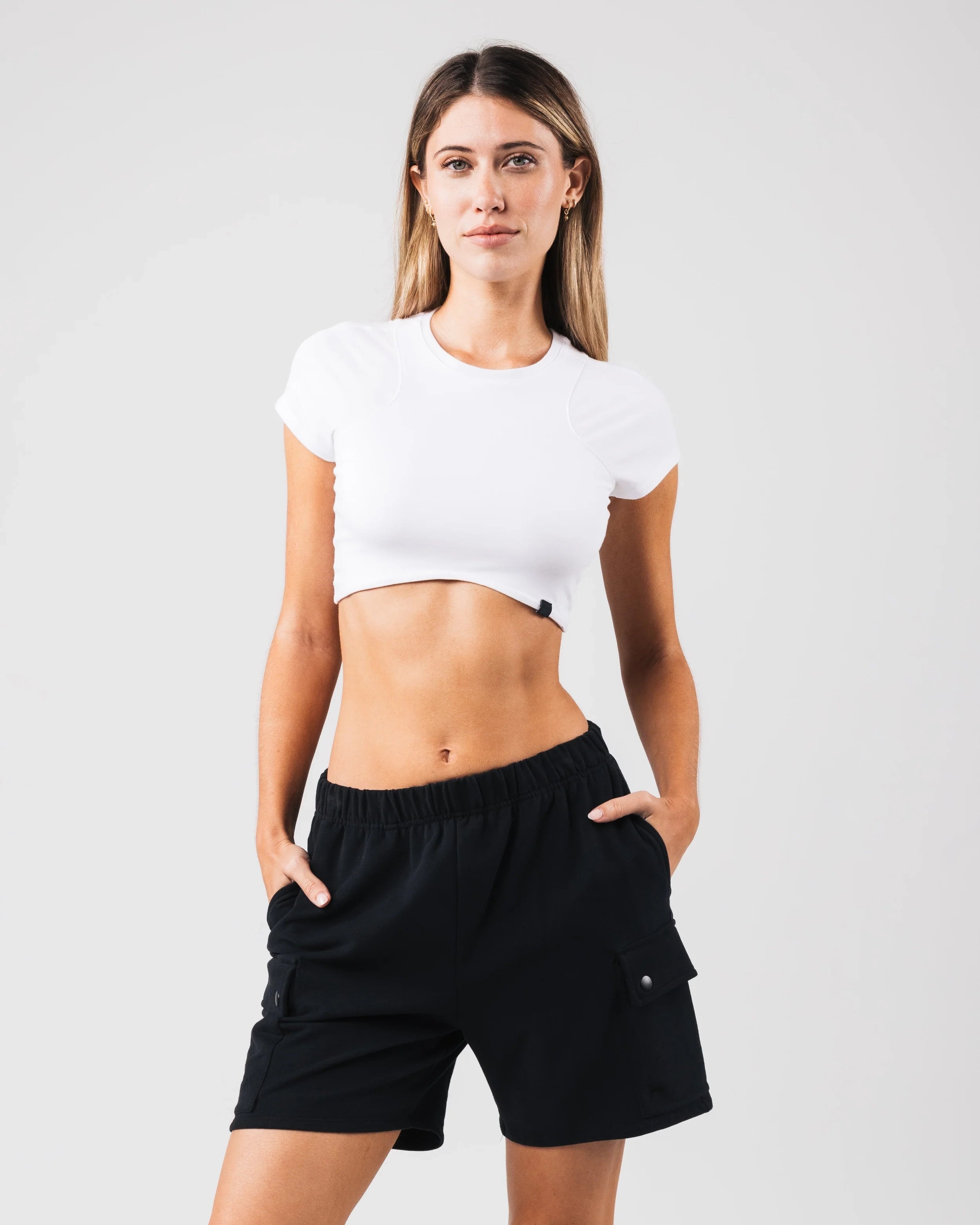 Angled Crop Tee